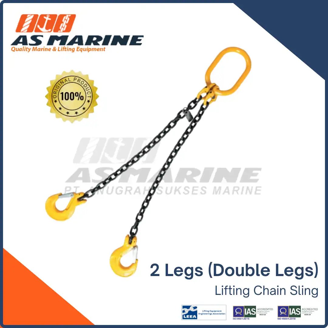 LIFTING CHAIN SLING 2 LEGS (DOUBLE LEGS)